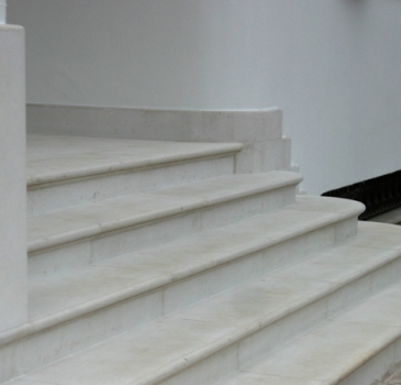 Marble stairs and Door decoration